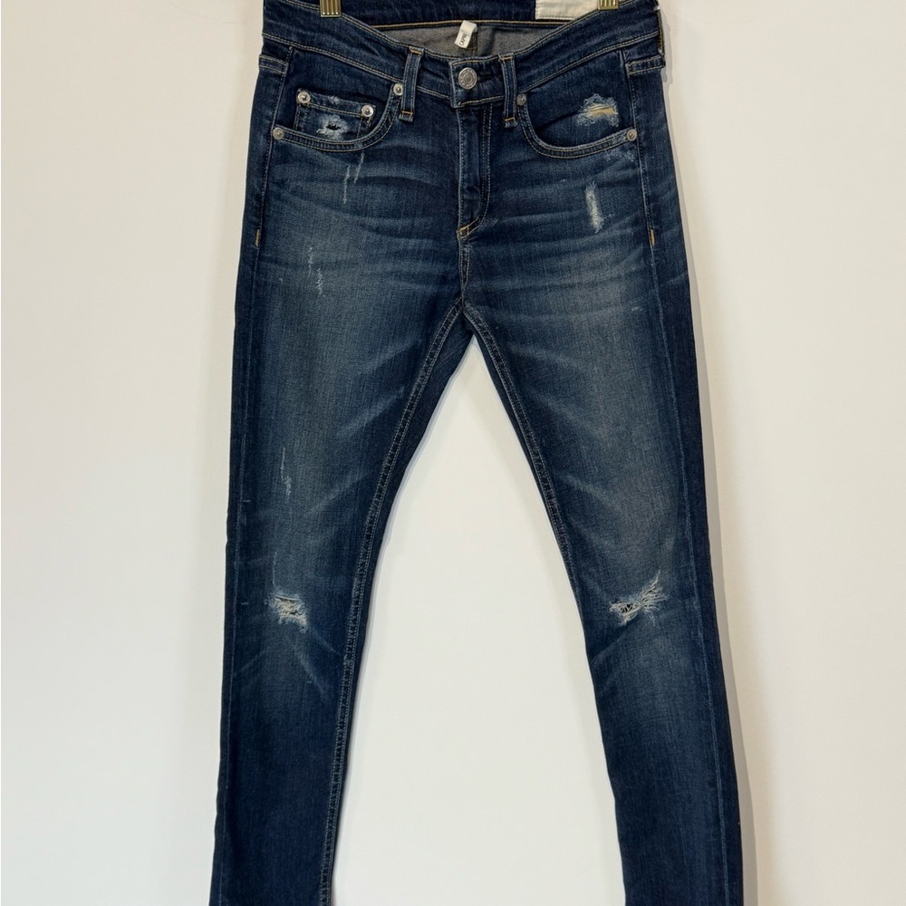 rag & bone Women's 'Capri' Mid-Rise Jeans - 24